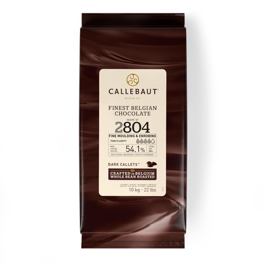 Callebaut Dunkle Schokolade 2804 Kuvertüre in Chips Form 10 kg