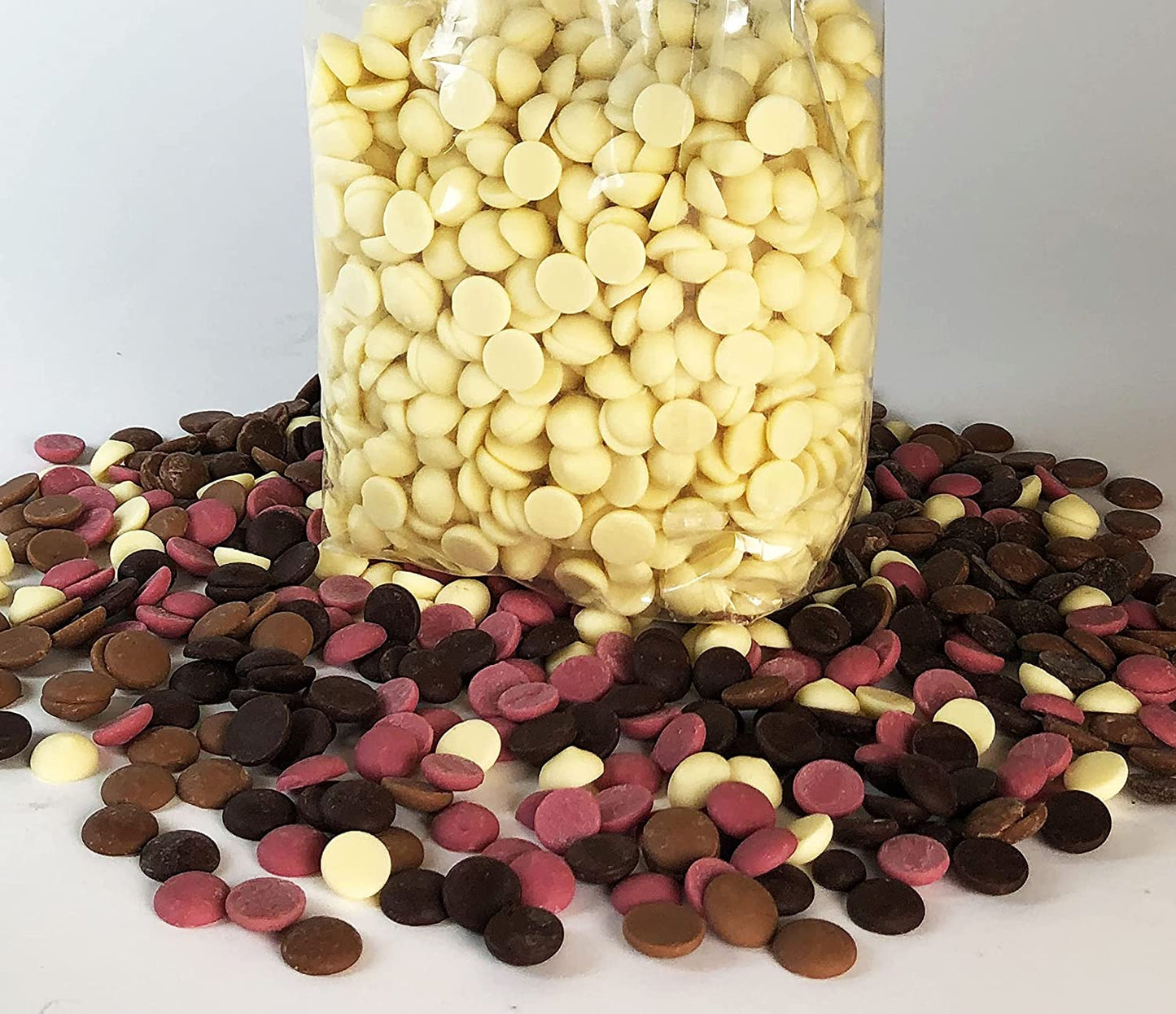 Belgische Schoko-Drops für Schokobrunnen, Schokoladen-Fondue