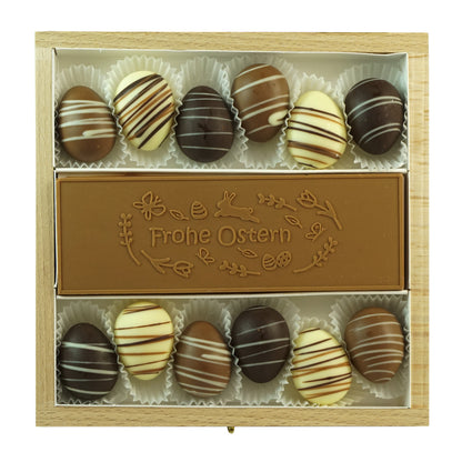 Frohe Ostern Trüffeleier Box