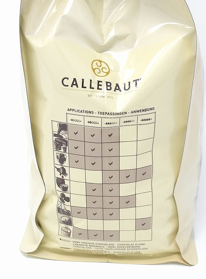 Callebaut W2 Weiße Schokoladenkuvertüre Callets 10 kg